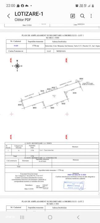 Teren intravilan 1778 mp Pitesti-Strada Pinilor, zona exclusivista - Imagine principală: 5/5