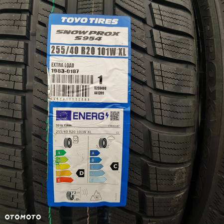 4x 255/40R20 Toyo Snowprox S954 Komplet opon zimowych Poznań - 2