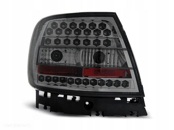 LAMPY TYLNE AUDI A4 B5 SEDAN 94-00 SMOKE LED - 1