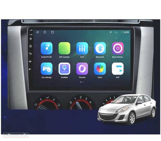 AUTO RADIO GPS ANDROID 11 LCD TÁCTIL 7" PARA MAZDA 3 ANDROID BLUETOOTH - 3