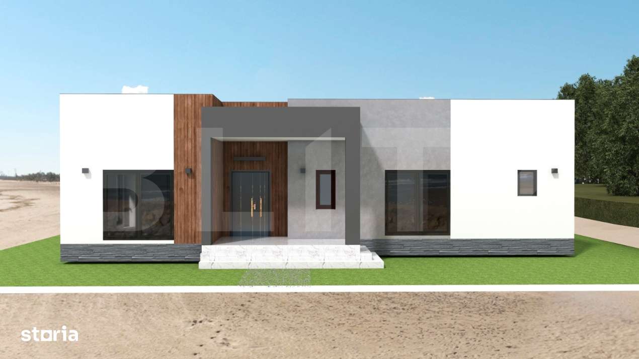 Casa plan parter,119mp utili, 500mp teren,Paulesti - Imagine principală: 5/15