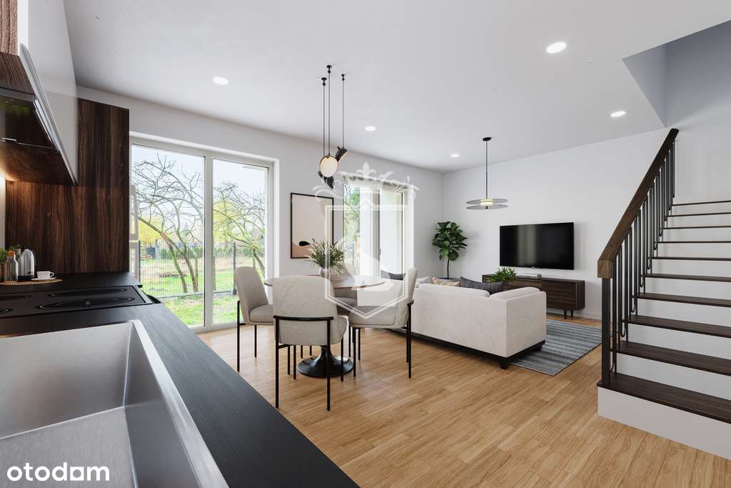 Dom w zabudowie bliźniaczej w stanie deweloperskim-6