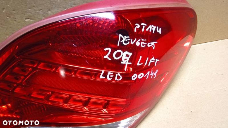 PEUGEOT 207 FL HB LAMPA TYŁ PRAWA LED - 3