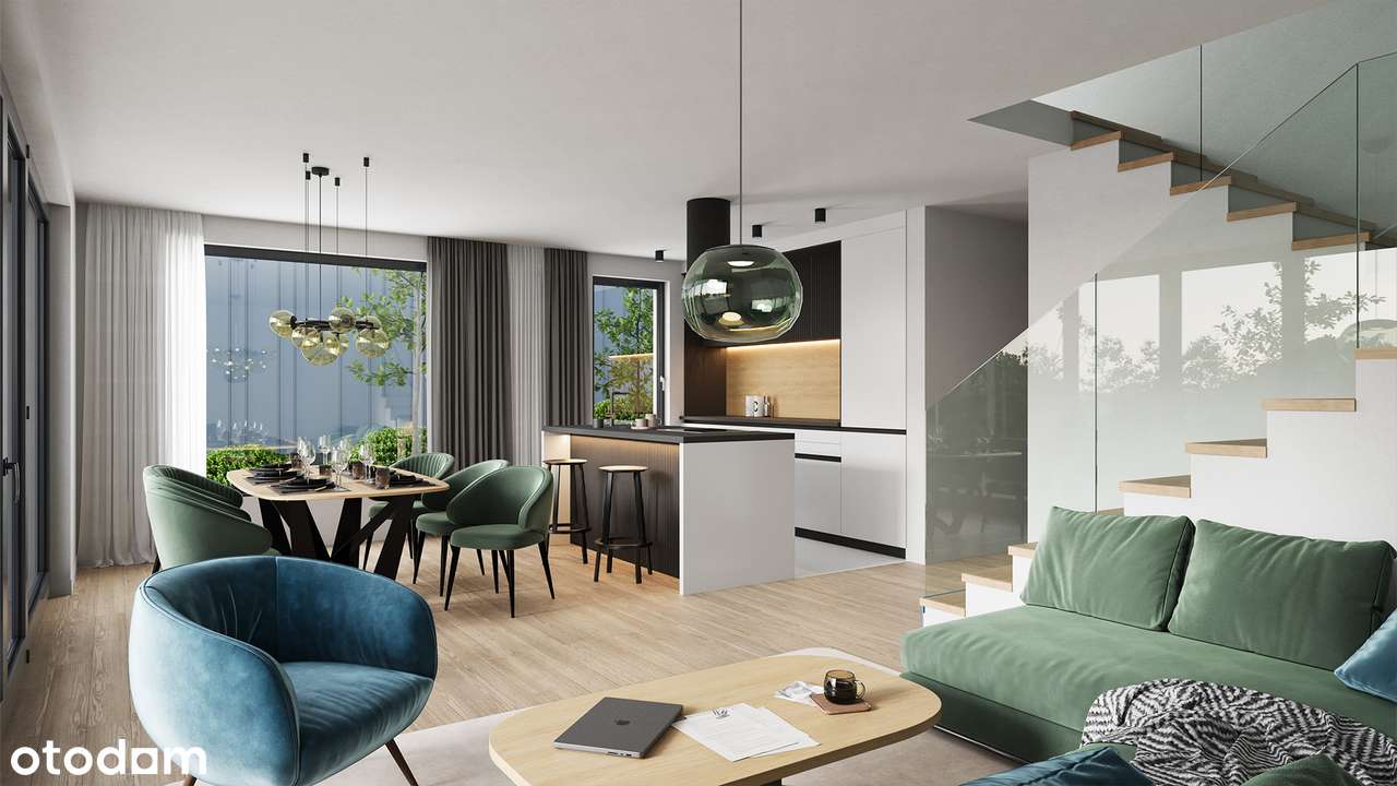 Nowoczesny Dom 123 m² - 5 pokoi - Ogród - Widok – pohled 6