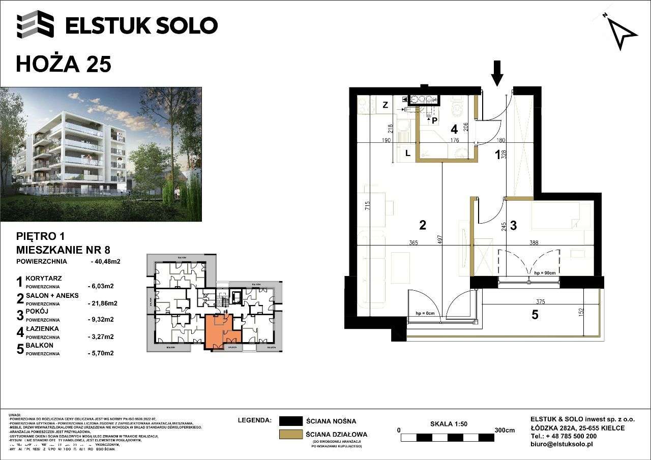 Hoża 25 - wysoki standard-11
