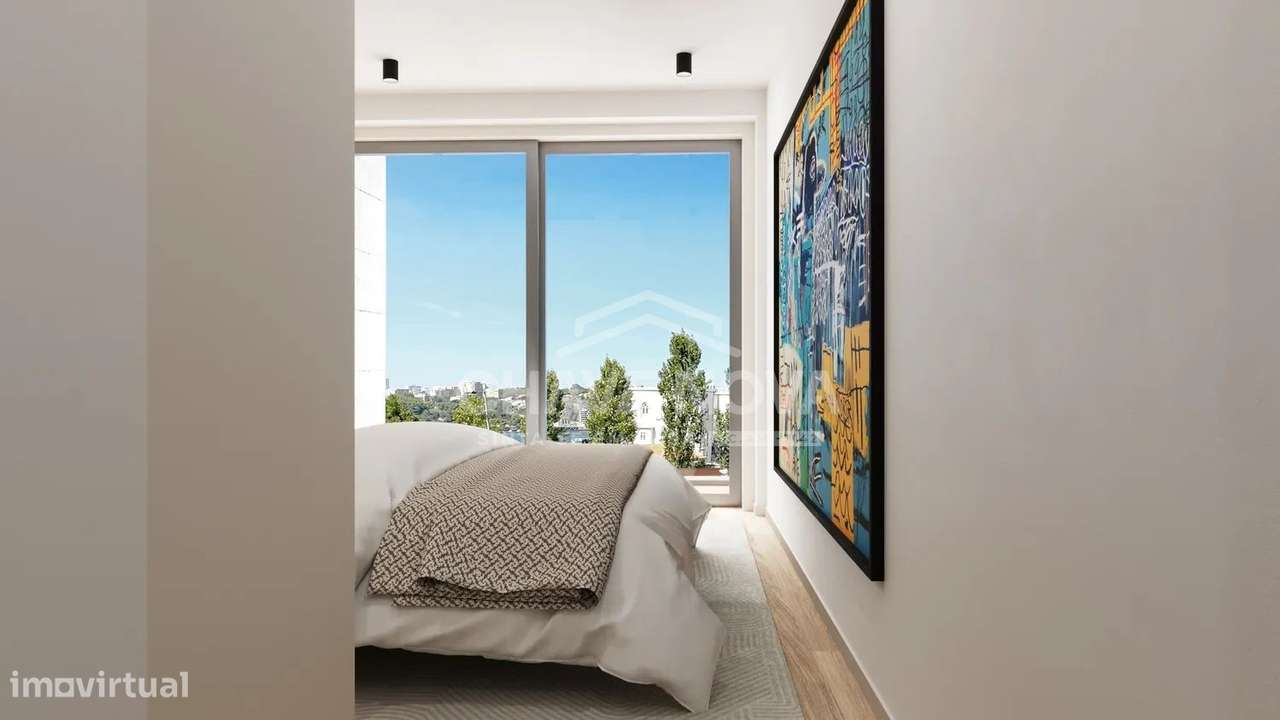 Apartamento T1 c/Jardim (57m2) em Canidelo | São Paio Lote 4 - Grande imagem: 5/19