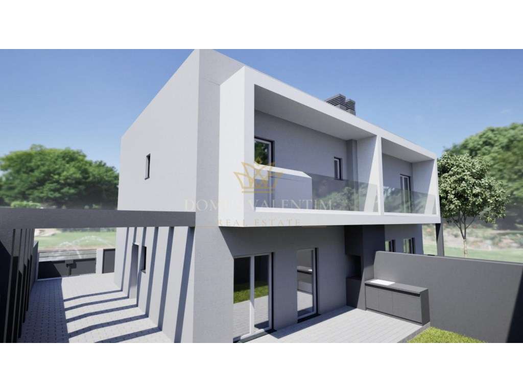 Moradia Geminada (Fracção B) Contemporânea T4 3 WC - Grande imagem: 3/6