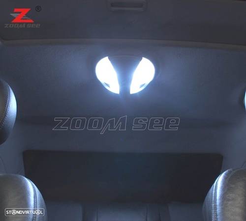 KIT COMPLETO DE 27 LÂMPADAS LED INTERIOR PARA MERCEDES CLS W219 C219 CLS280 CLS300 CLS350 CLS550 CL - 3