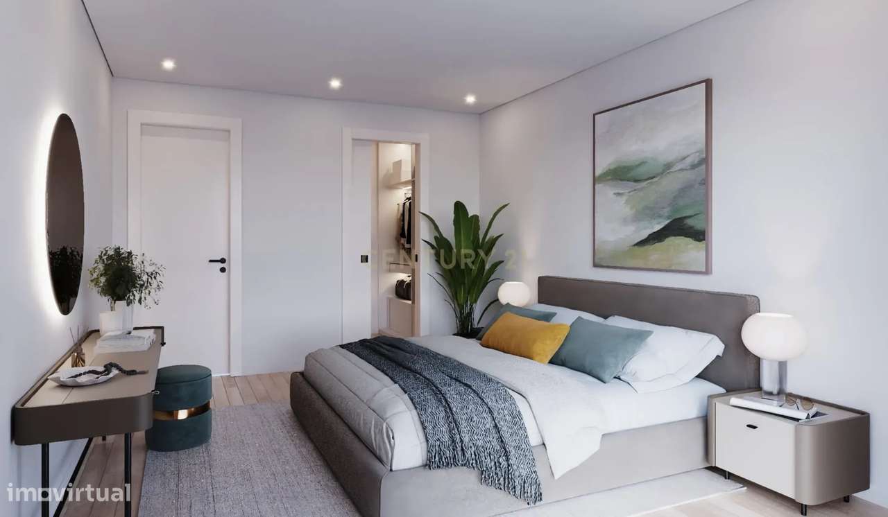 Apartamento Novo em Setúbal com Sótão e Luz Natural Abundante - Grande imagem: 3/16