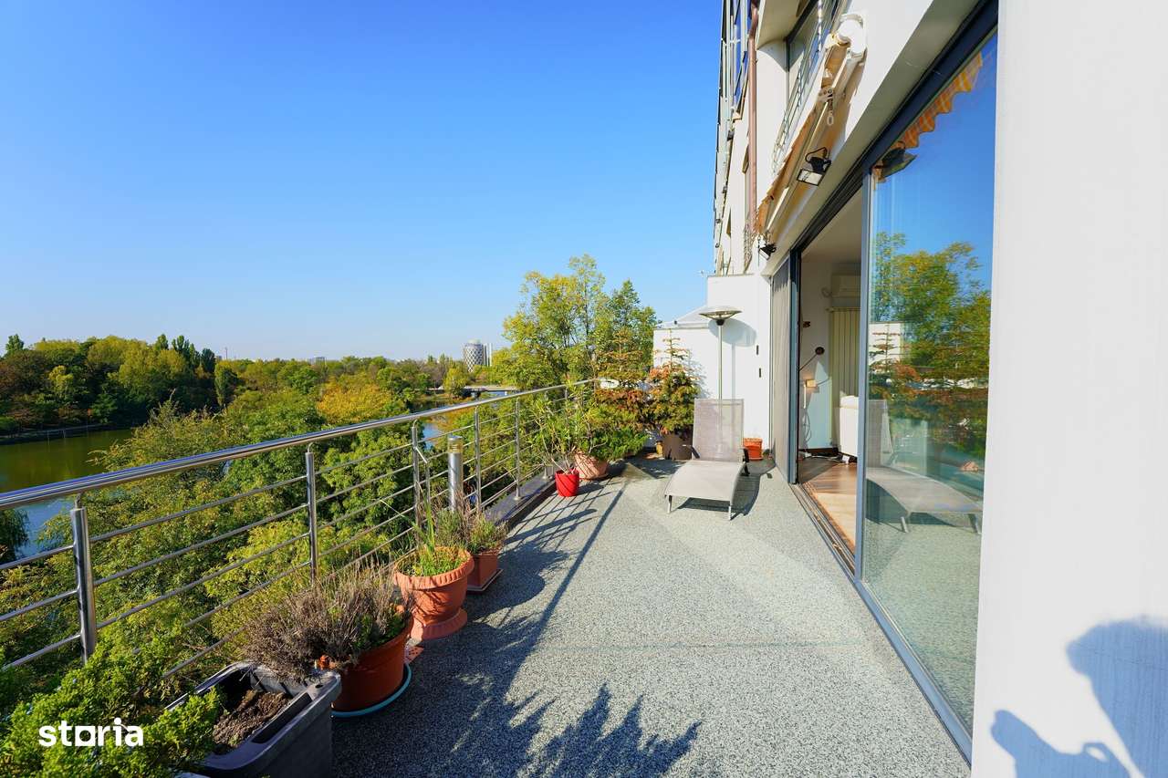 Panoramic View to Herastrau Lake, 5 rooms apartment - Imagine principală: 1/20