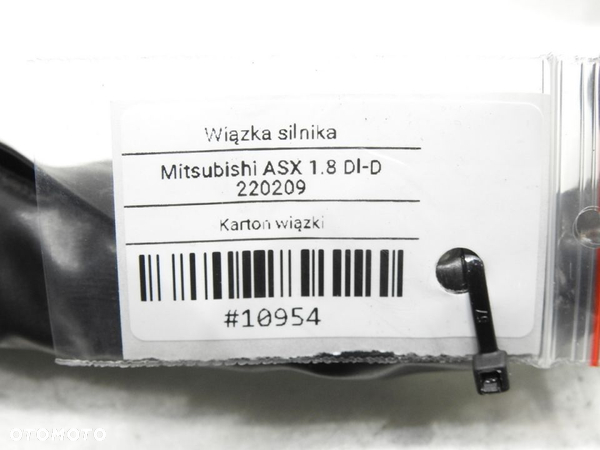 WIĄZKA SILNIKA MITSUBISHI ASX 1.8 DI-D 8541B503 - 9