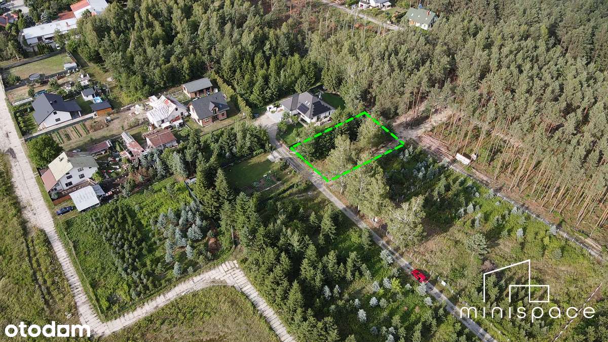 Działka budowlana otoczona lasem | Unikatowa lokalizacja | Smoczka - Pełny obrazek: 2/10