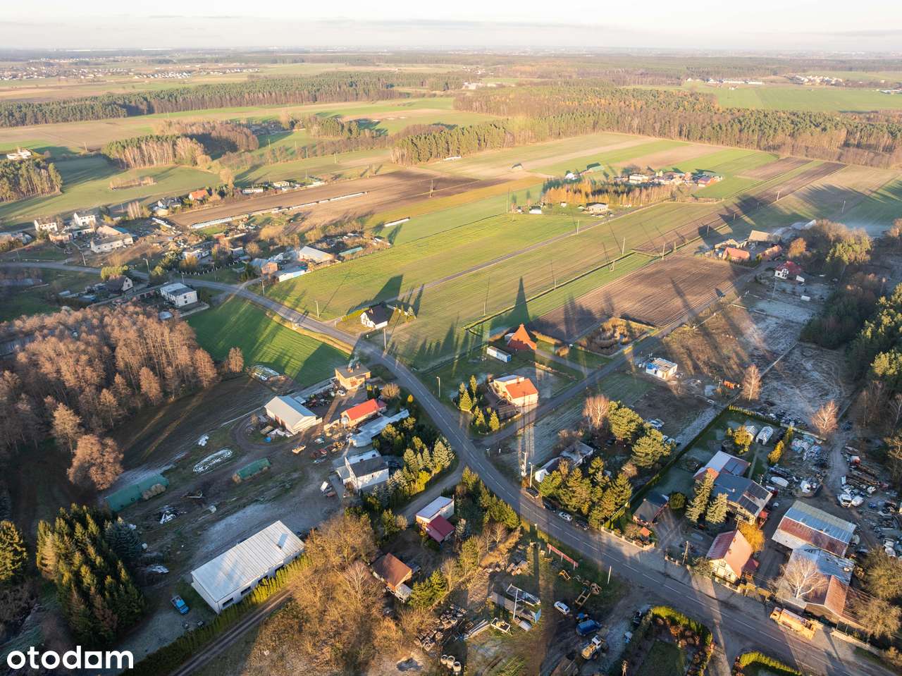 Działka Czmoniec | niedaleko lasu | pozwolenie na budowę| media| cisza-6
