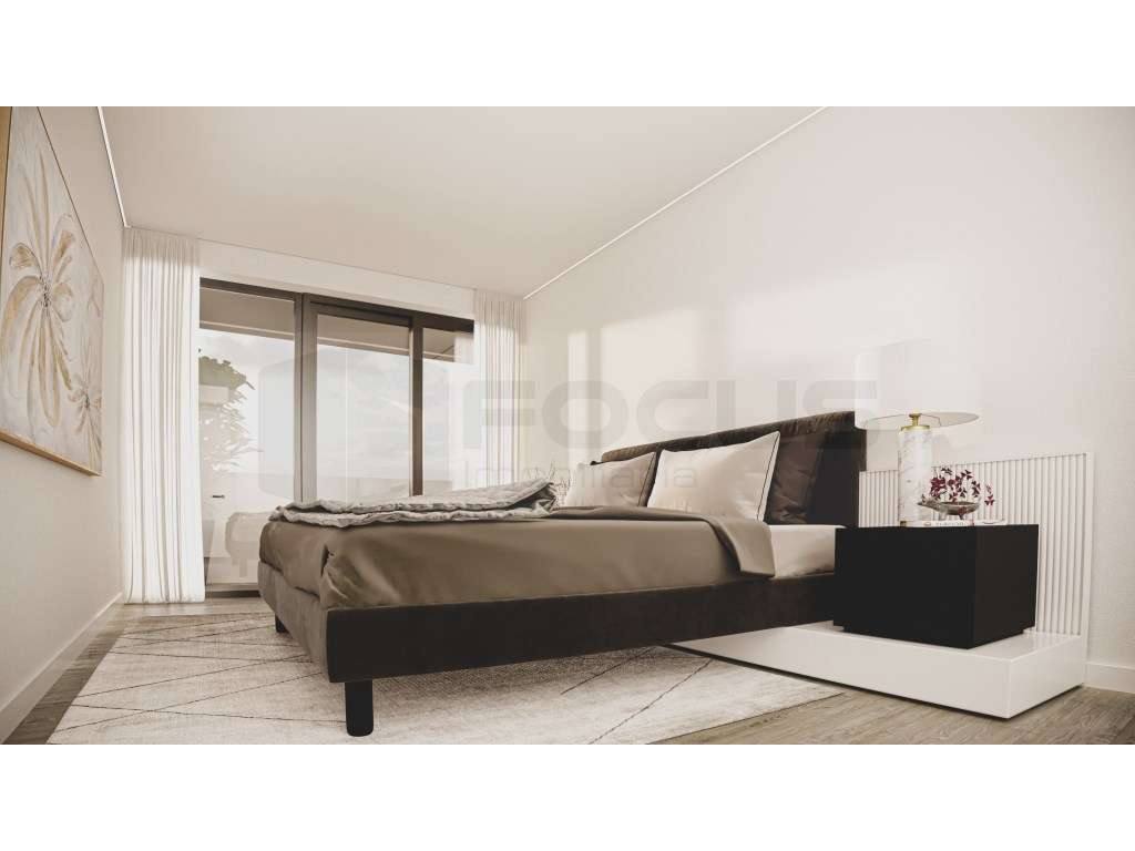 Espaçoso apartamento T2 duplex com varandas e terraços em construçã... - Grande imagem: 4/11