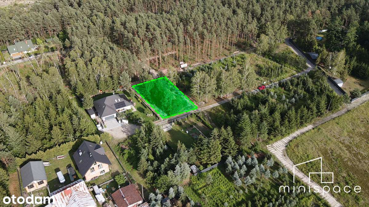 Działka budowlana otoczona lasem | Unikatowa lokalizacja | Smoczka - Pełny obrazek: 4/10