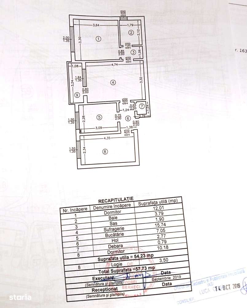 Tatarasi CIurchi, ap 3 camere, etajul 2-3