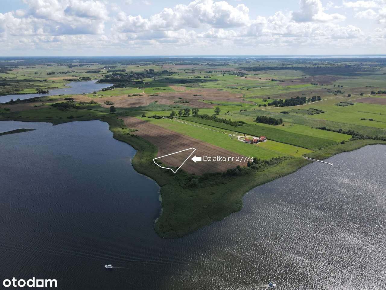 Działka 6996 m² z linią brzegową – wyjątkowy widok na Jezioro Jagodne - Pełny obrazek: 4/9