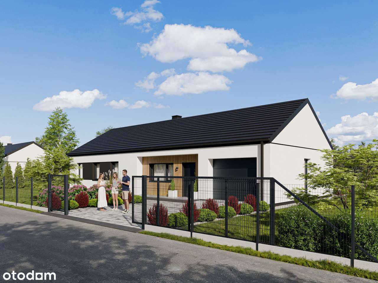 Dom parterowy 138,47 m² i działką 1000 m², Pułtusk, ul. Zielona Dróżka