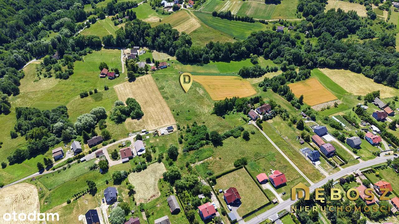 Koźmice Wielkie | Piękna działka budowlana - 88 ar / 269.000 zł-5