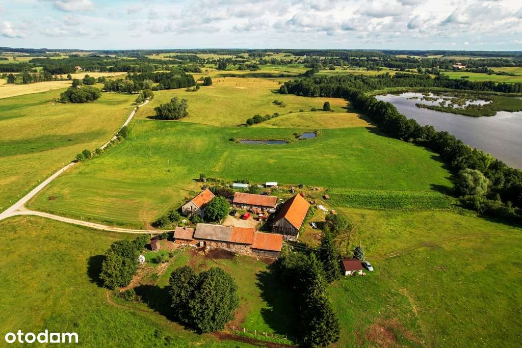 Działki z linią brzegową oraz pięknym widokiem na jezioro Stromek!-15