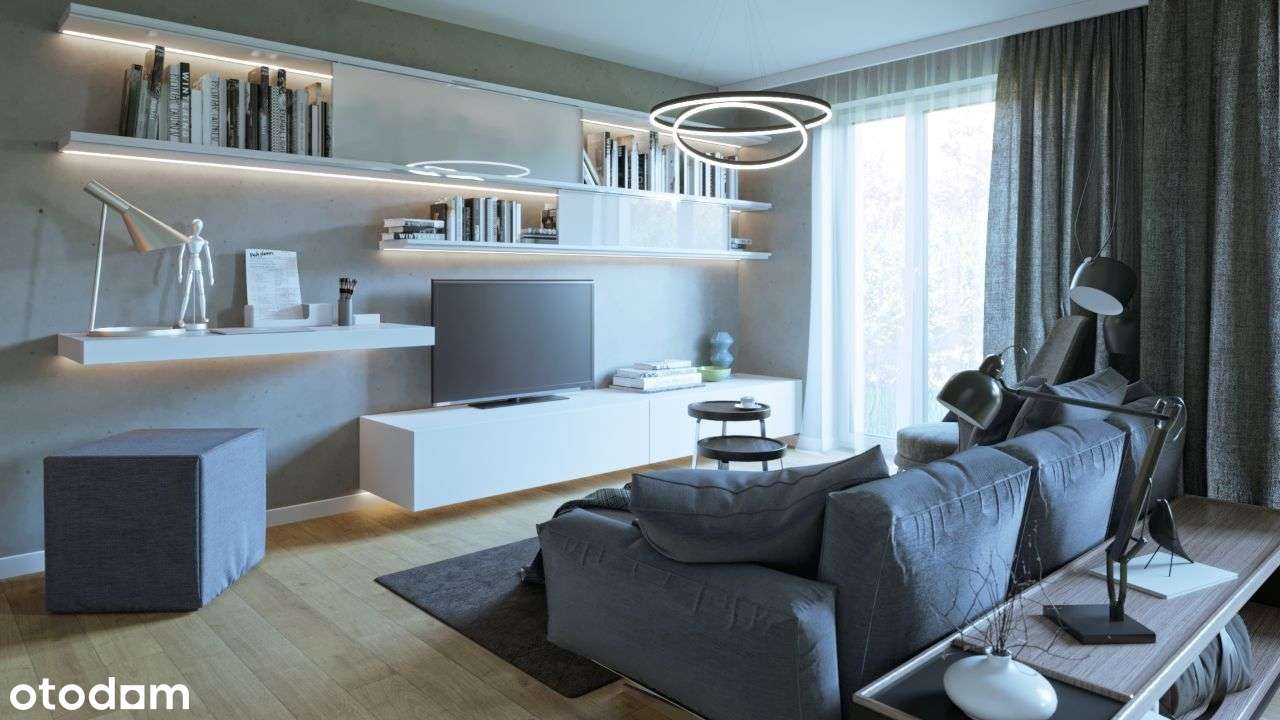 Lux dom 116m2 nad jeziorem. Wysoki standard! Plaża - Pełny obrazek: 4/14