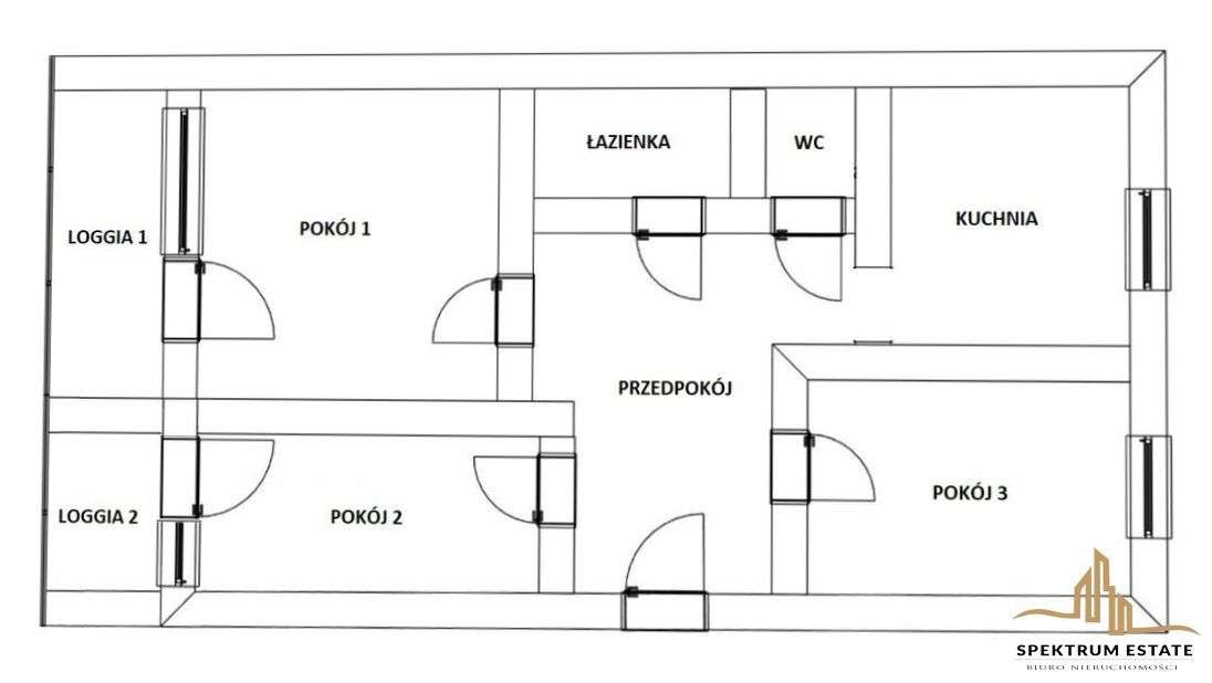 3 Pokoje, Osobna Kuchnia I 2 Loggie!!!!!-7