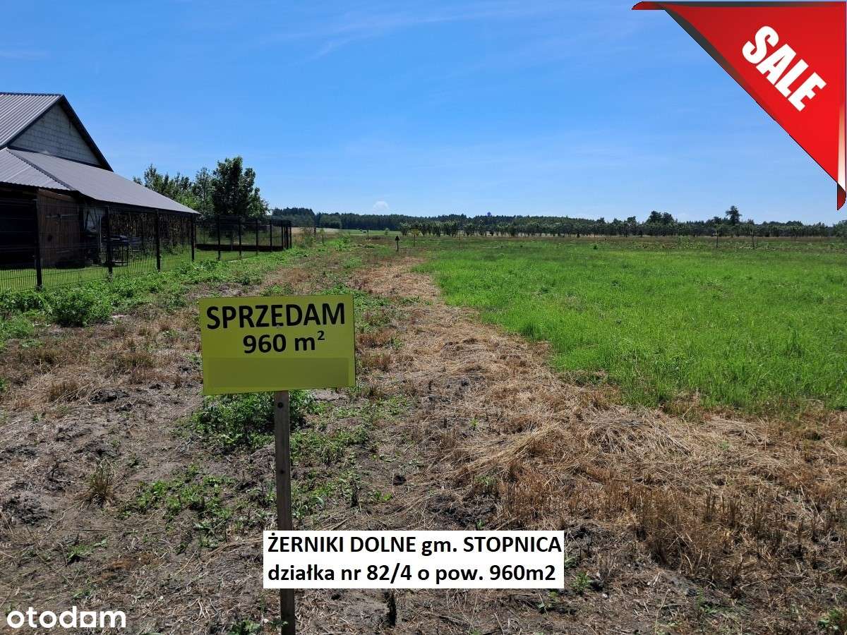 Sale - 10% działka budowlana z WZ 960m2 cena tylko 25900 (Busko 25km) - Pełny obrazek: 1/18