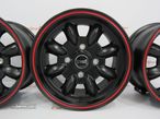 Jantes Ultralite Mini Wheels 12x5.5J - ET20 - 4x101.6 Black + red - 3