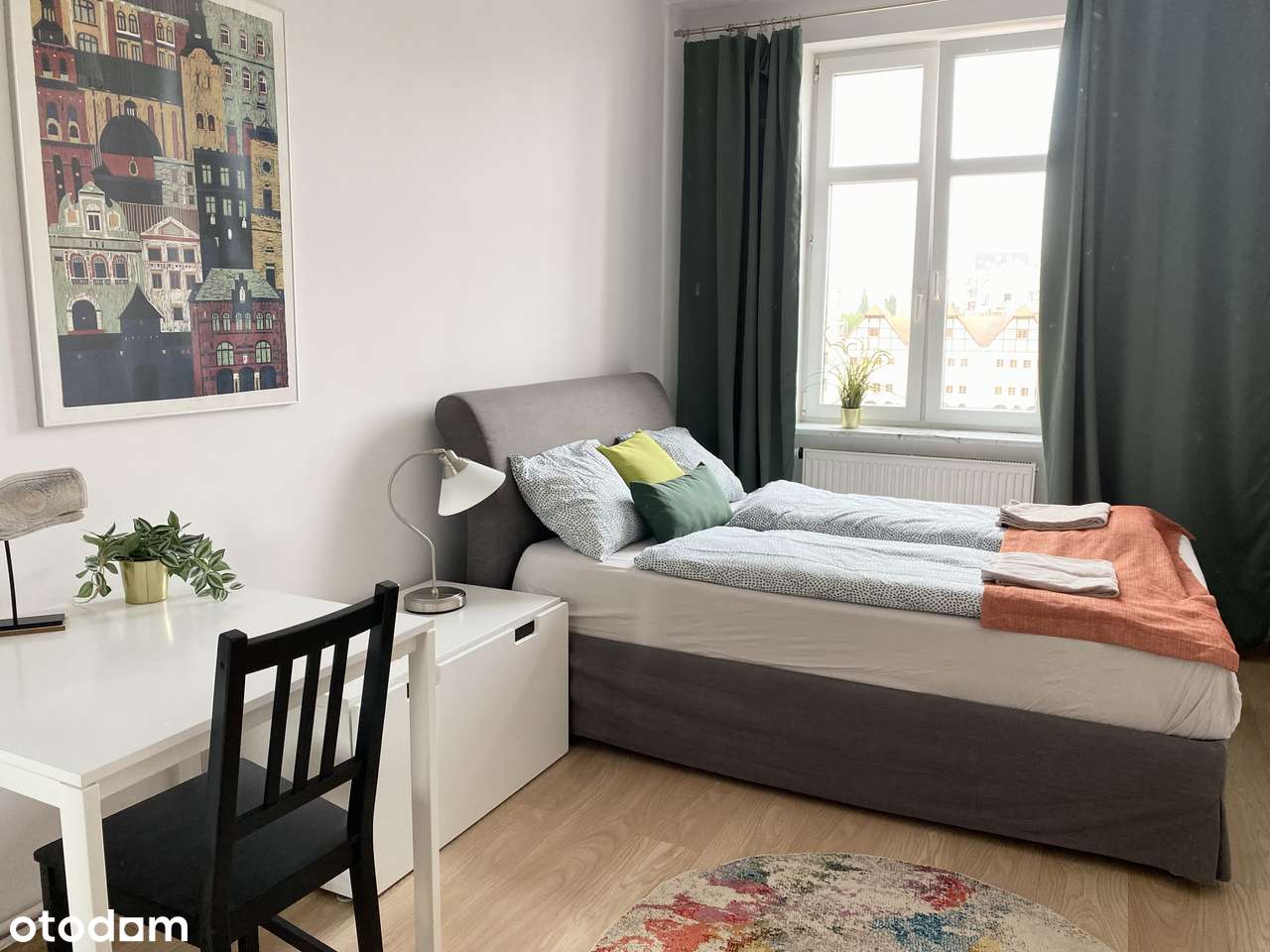 OKAZJA 0% Widok na rzekę Motławę! Kamienica 4 pok + Balkon, SKM 7 min-1