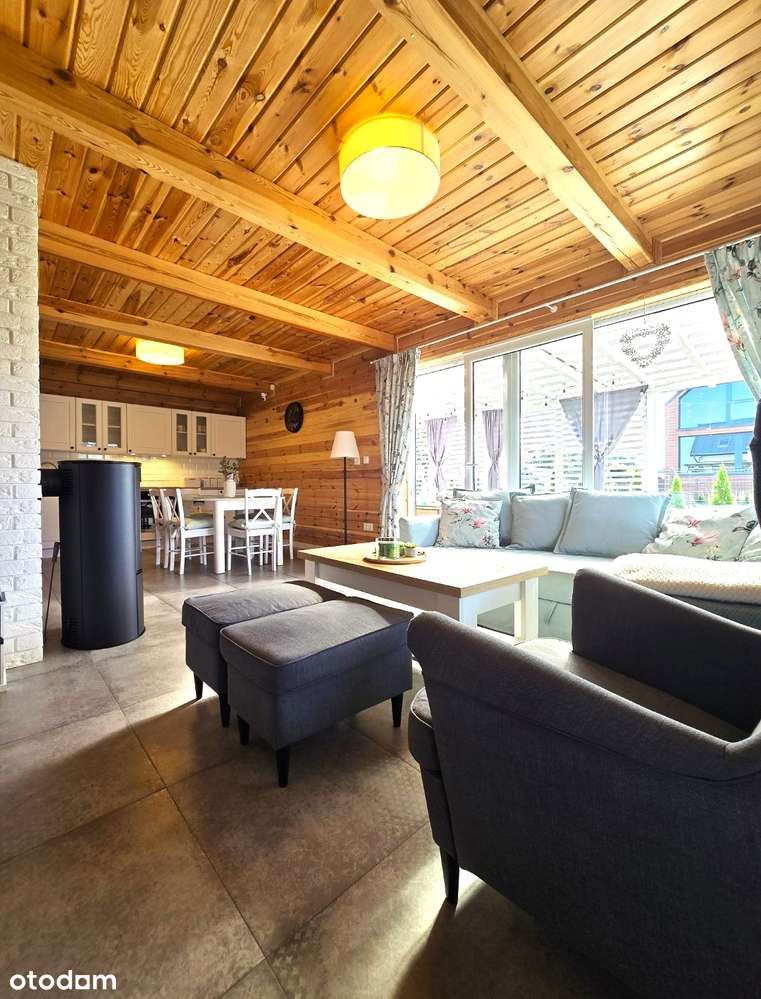 Dom z Widokiem na Jezioro–Szkotowo taras|Działka 11 arów|2022r-8