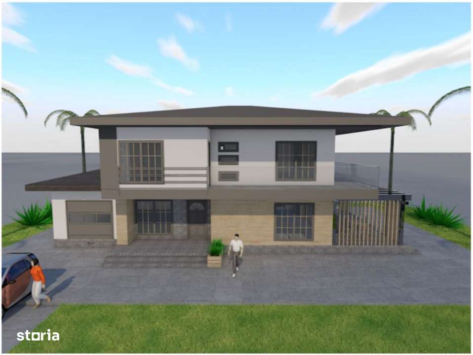 De vanzare vila individuala 5 camere teren generos in apropiere de DN1-5