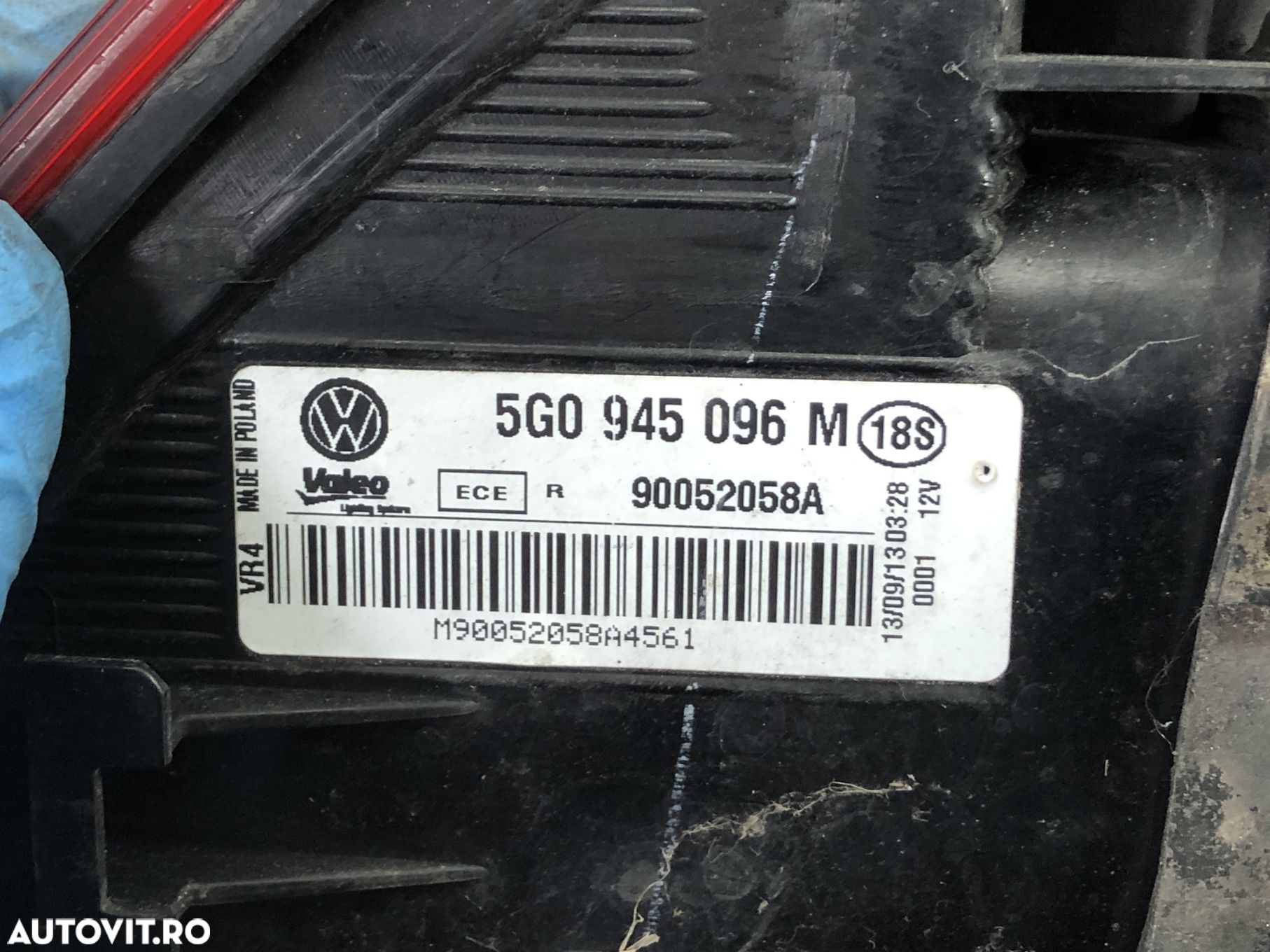Stop dreapta caroserie VW Golf 7 1.4TSI Manual - 5
