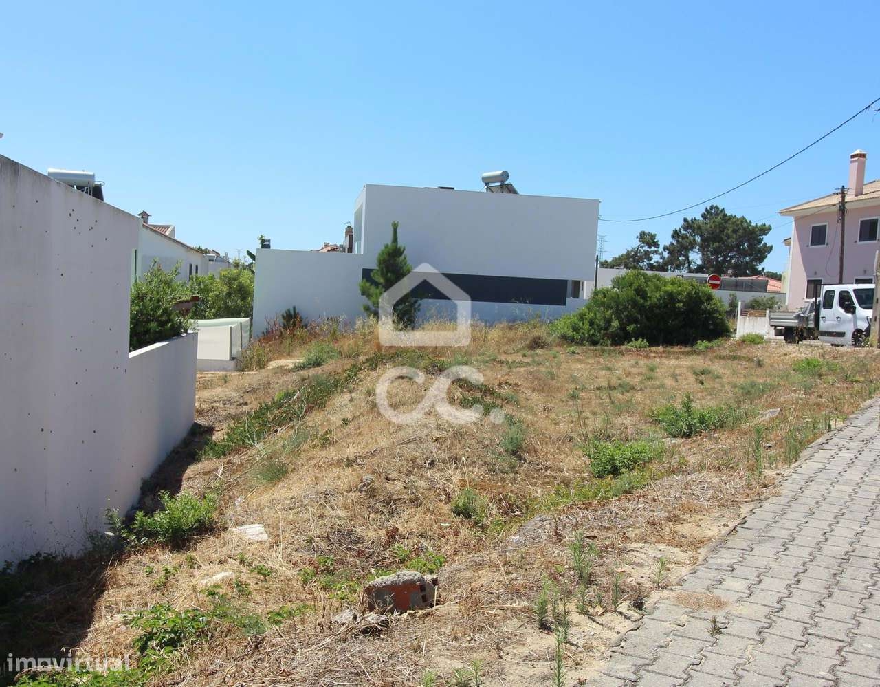 Terreno Urbano de 404m2, Pinhal Conde da Cunha - Foros de Amora. - Grande imagem: 4/11