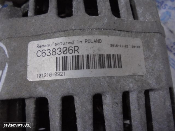 Alternador 440420 C638306R  FORD FOCUS 2 FASE 1 2005 1.8TDCI 115CV 5P CINZENTO  VALEO - 5