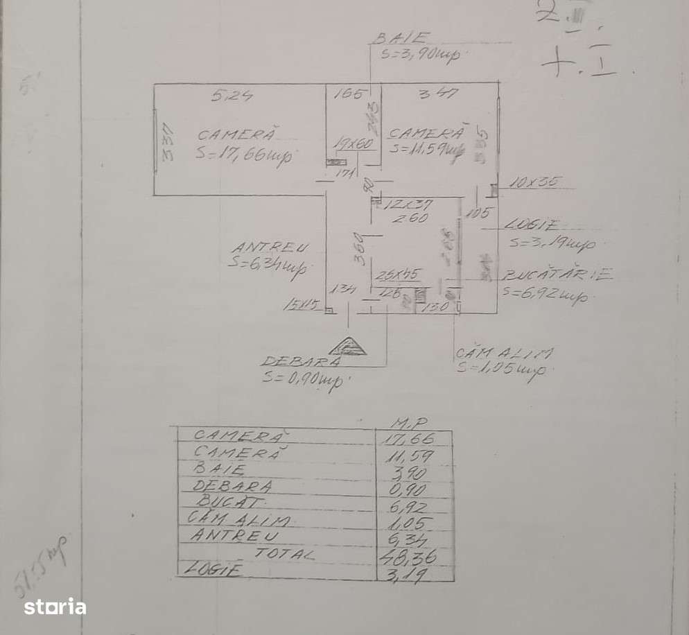 De vânzare apartament 2 camere decomandat Între Lacuri-7