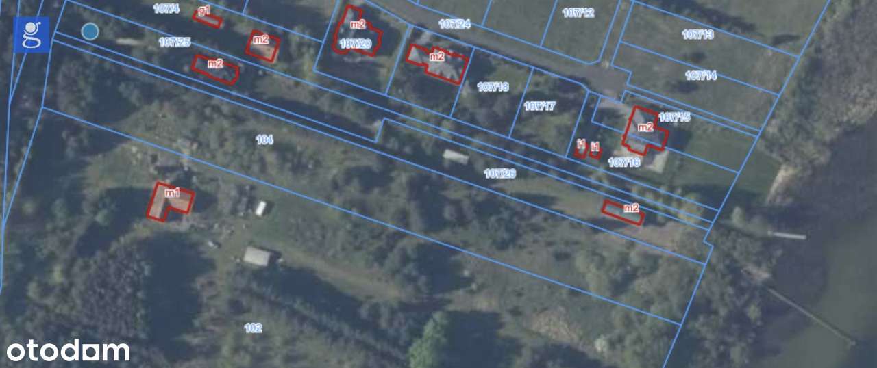 Duża działka 9855 m² z liną brzegową, przy lesie. - Pełny obrazek: 5/6