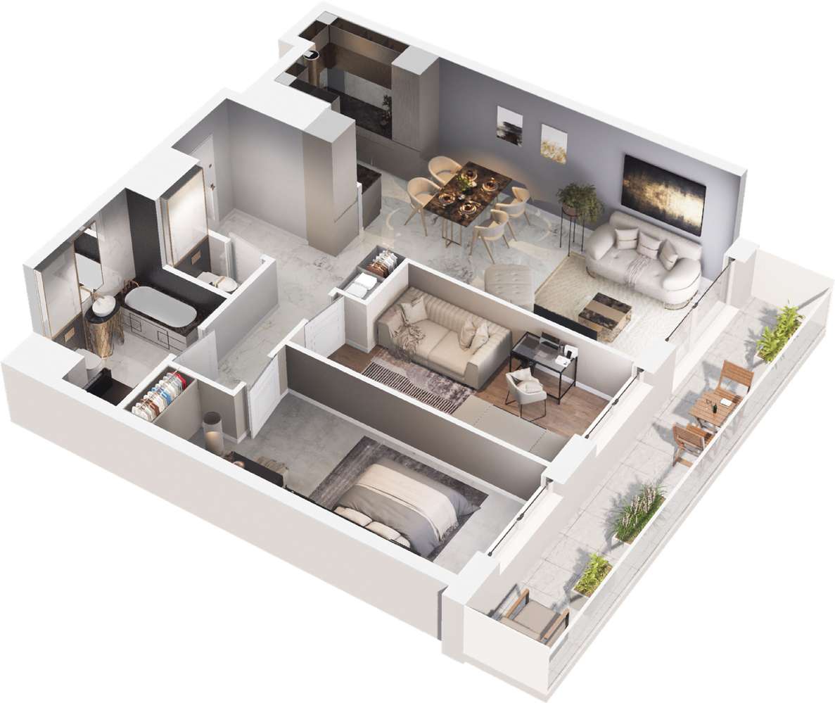 Langiewicza 37 | mieszkanie 3-pok. | 11_K2_04 - Pełny obrazek: 3/11