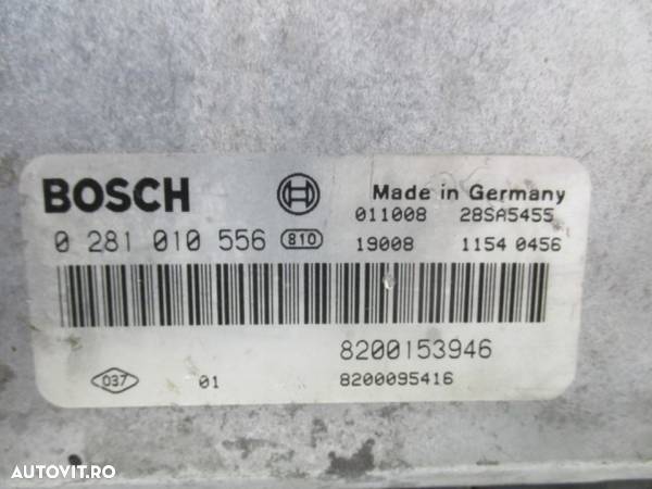 Calculator motor Renault Laguna 2 1.9 DCI cod 8200153946 - 5