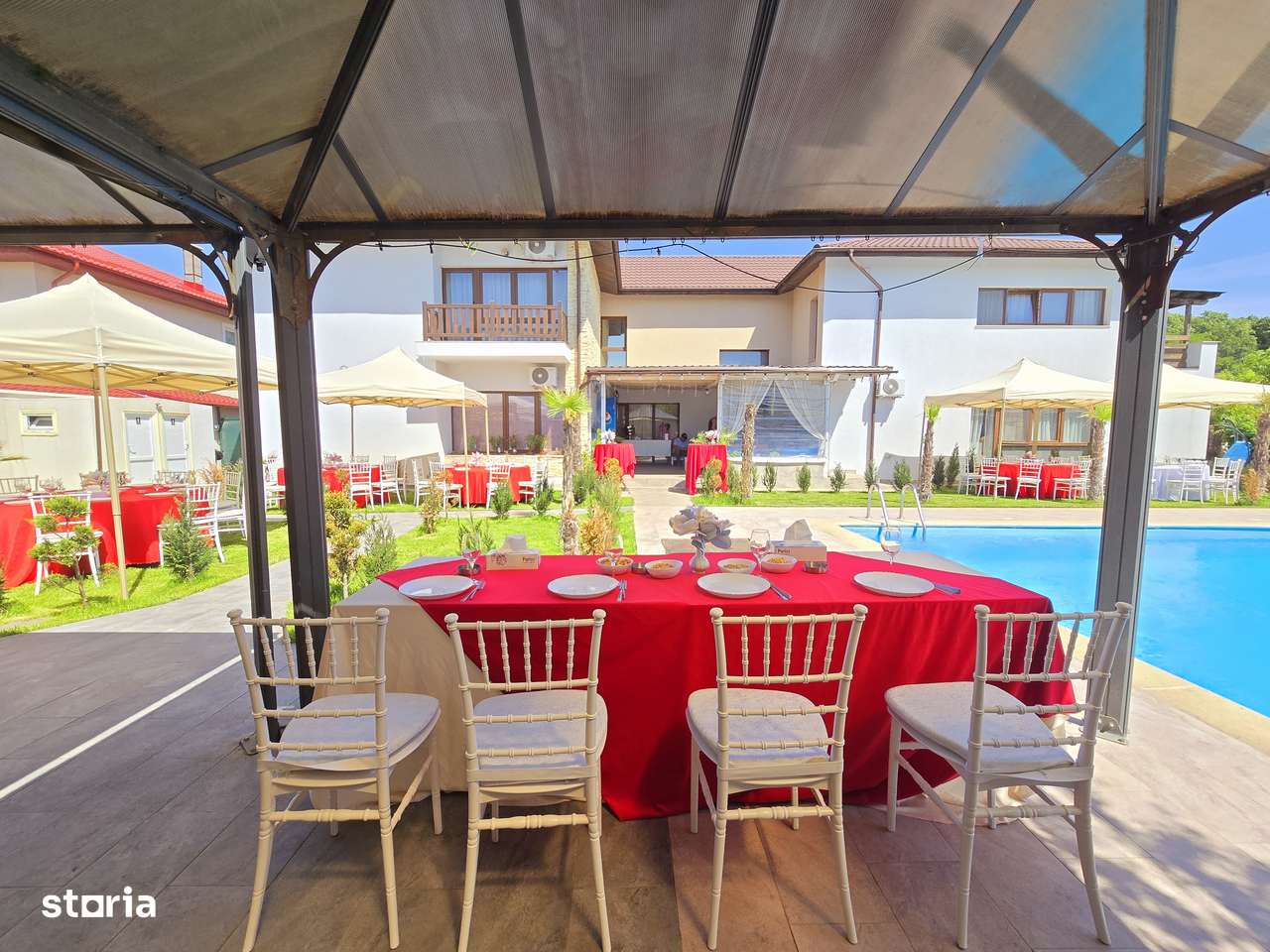 Vila petreceri-Piscina-Casa de inchiriat-Petrecere-Evenimente - Imagine principală: 4/20