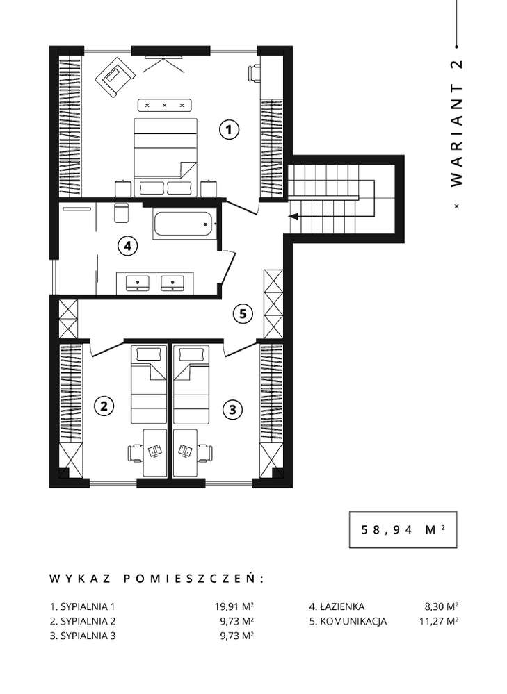 Dom 126 m2 na osiedlu przy lesie-9