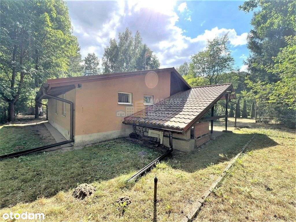 Urocza działka z domkiem - Wola Karczewska-7