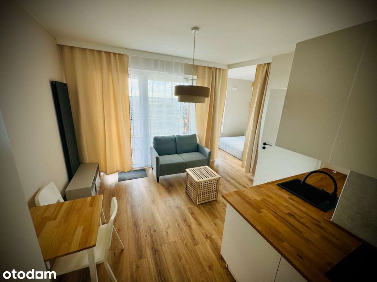 Nowa kawalerka | Łóżko 140cm | Wanna | Kuchnia - Pełny obrazek: 2/8