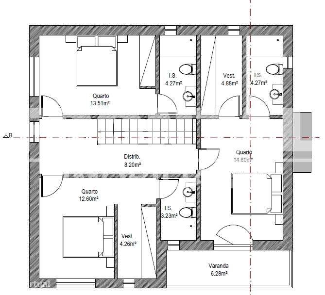Moradia T4 Independente - 200 m2 | Centro De Mirandela, Bragança - Grande imagem: 3/3
