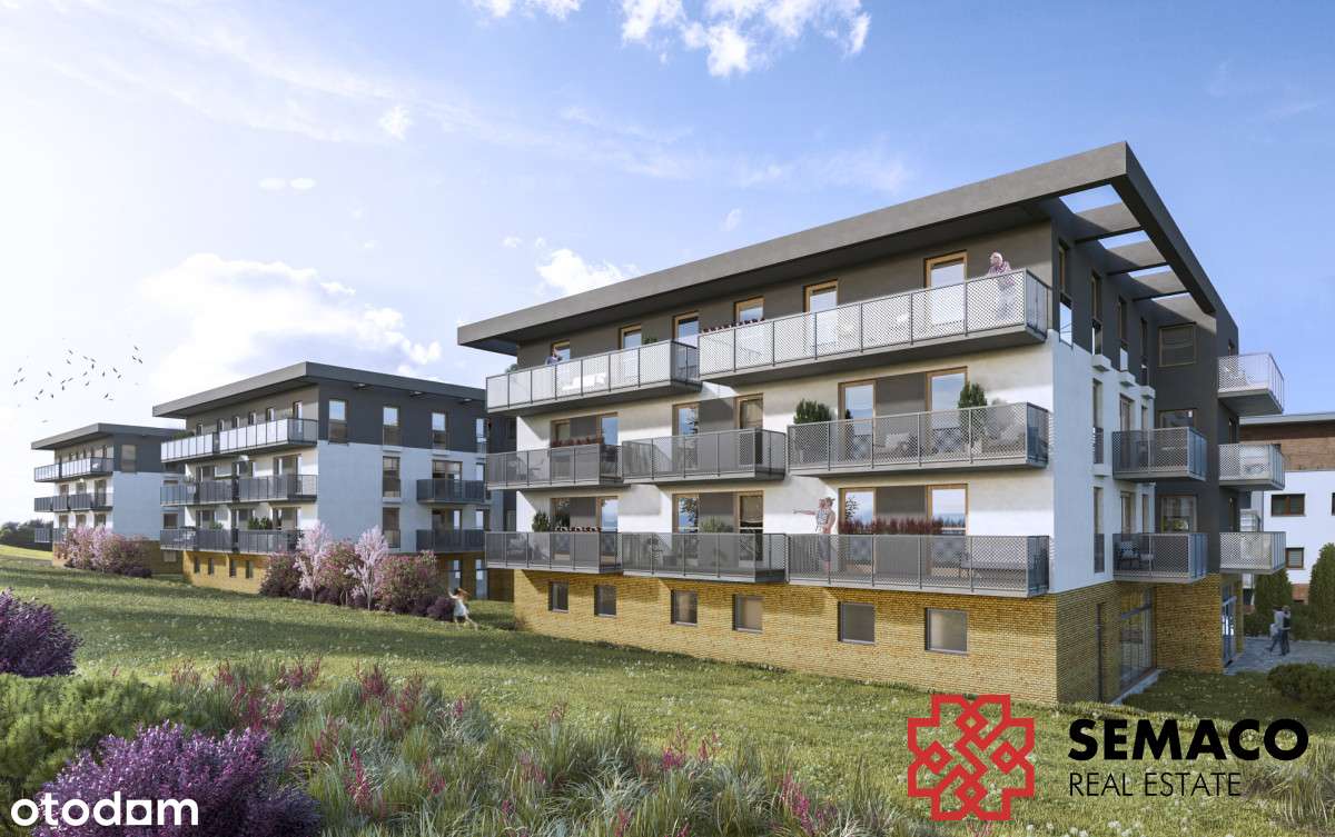 Mieszkanie w nowej inwestycji | kampus UJ | balkon - Pełny obrazek: 4/7