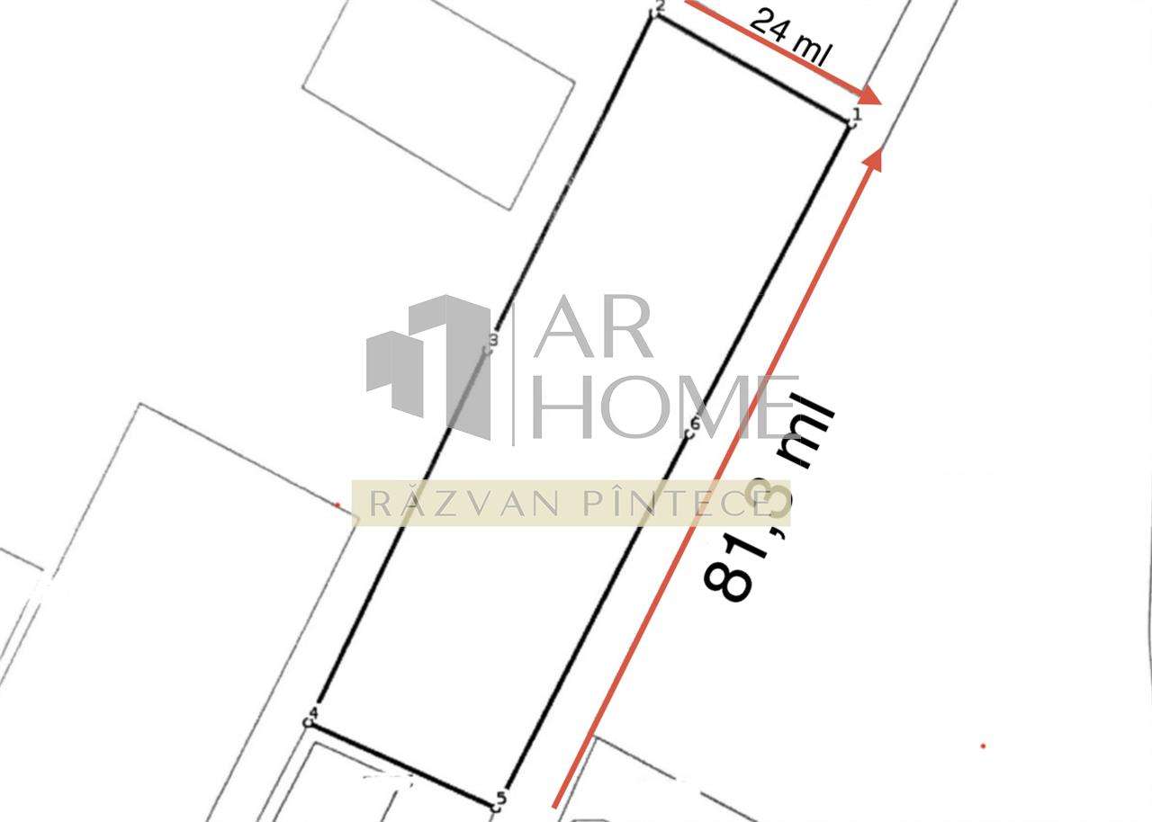 Teren intravilan 1900 mp, langa padure, intrare Gageni Paulesti-0