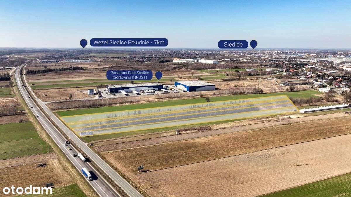 Działka inwestycyjna przemysłowa A2 Siedlce Mpzp - Pełny obrazek: 4/14