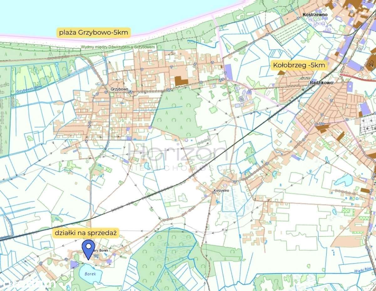 Działki siedliskowe nad jeziorem | blisko morza i Kołobrzegu - Pełny obrazek: 2/6