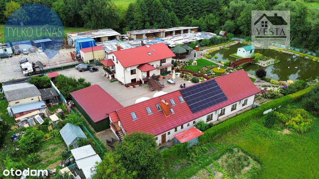 Posiadłość z Dużym Domem i Stawem, ul. Abramowicka - Pełny obrazek: 1/20