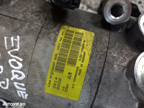 Compresor Clima Land Rover Range Rover Evoque Freelander Jaguar Citroen Peugeot 2.2 Diesel Motor 224DT Cod EJ32-19D629-BC - Dezmembrari Arad - 9