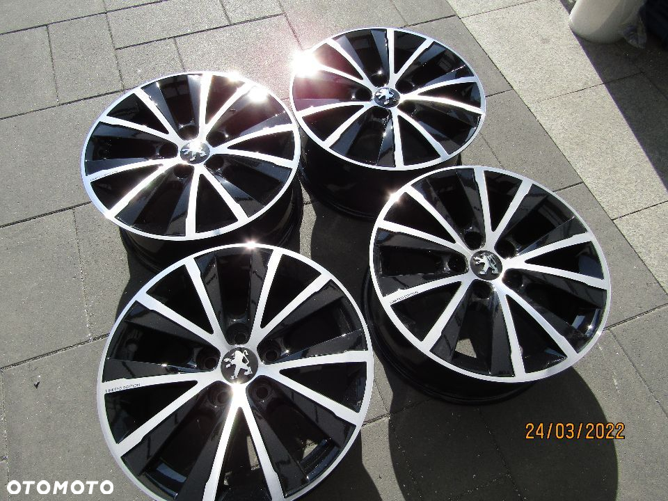 FELGI PEUGEOT CITRON 3008 4008 5008 308 407 607 5X108 7X16 ET44 ŚRODEK 65 MM ORYGINAŁ NR.9677989677 - 9